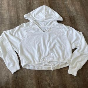 Hollister cropped sweatshirt